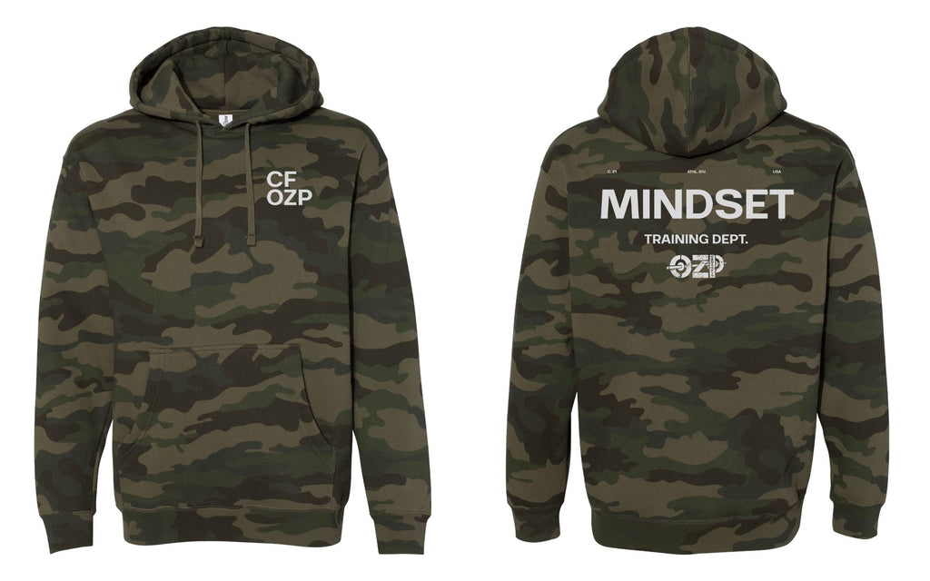 Crossfit Ozone Park OZP - Mindset Training Dept. Heavyweight Pullover Hoodie IND4000