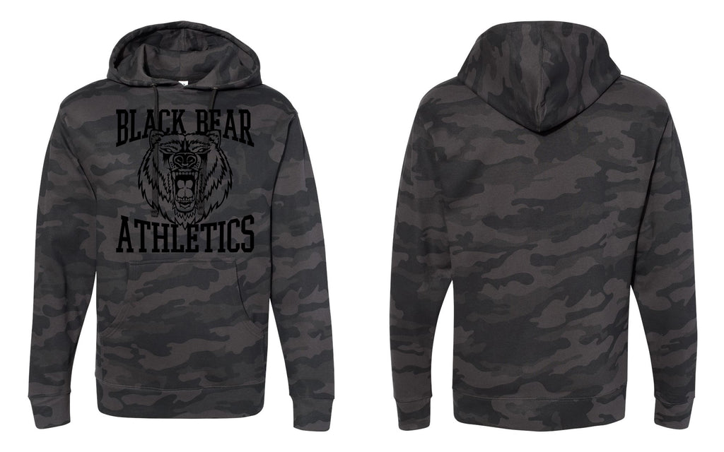 Black Bear Athletics New Bear Unisex Midweight Hooded Sweatshirt - SS4500