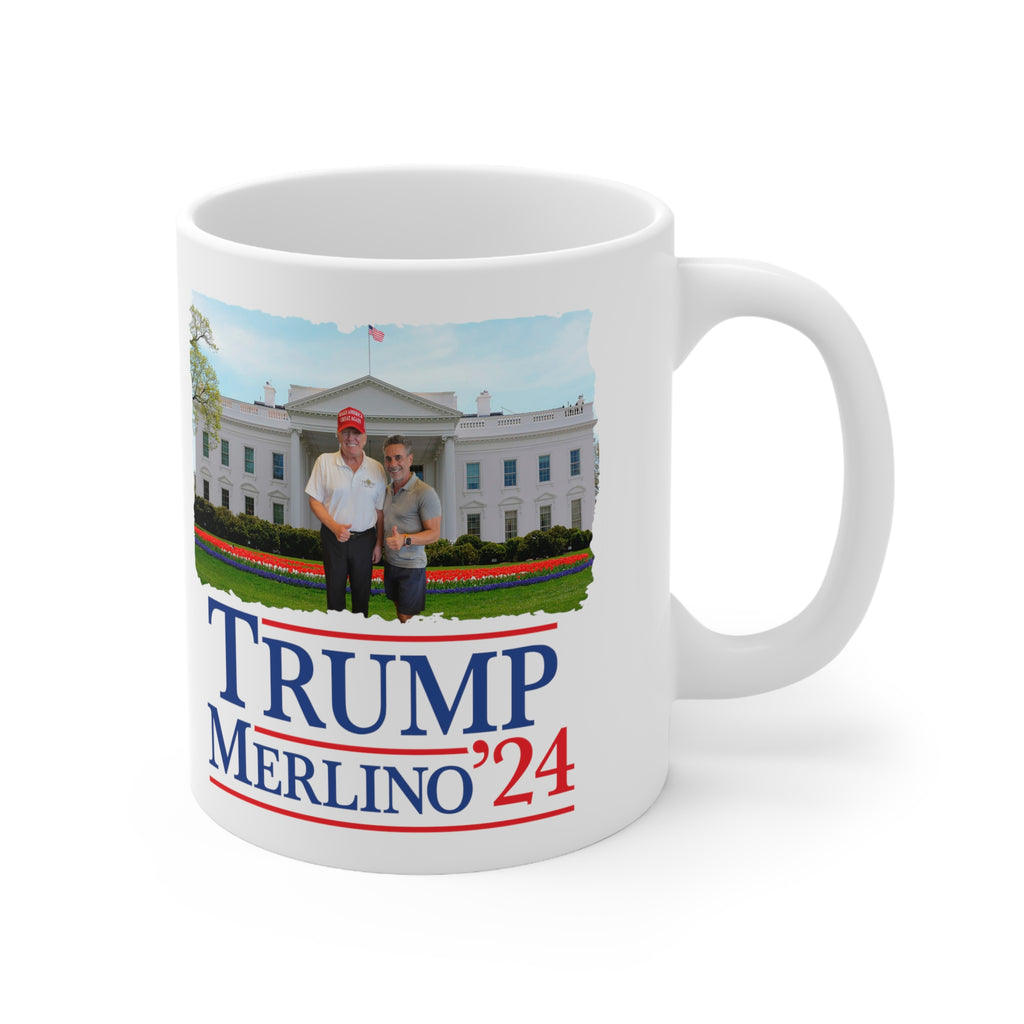 The Skinny Trump Merlino '24 Ceramic Mug 11oz