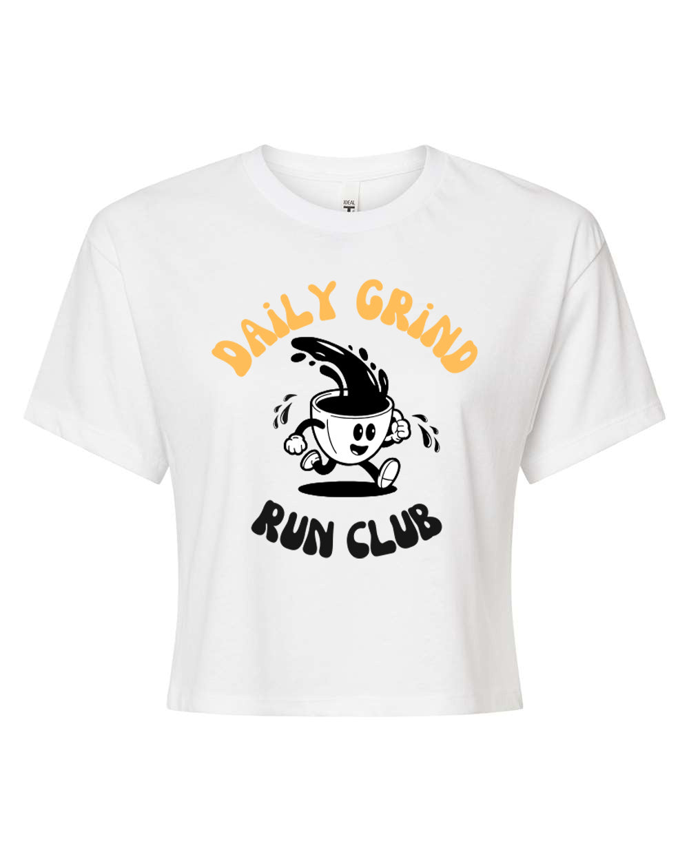 Daily Grind Run Club Women's Ideal Crop Top 1580