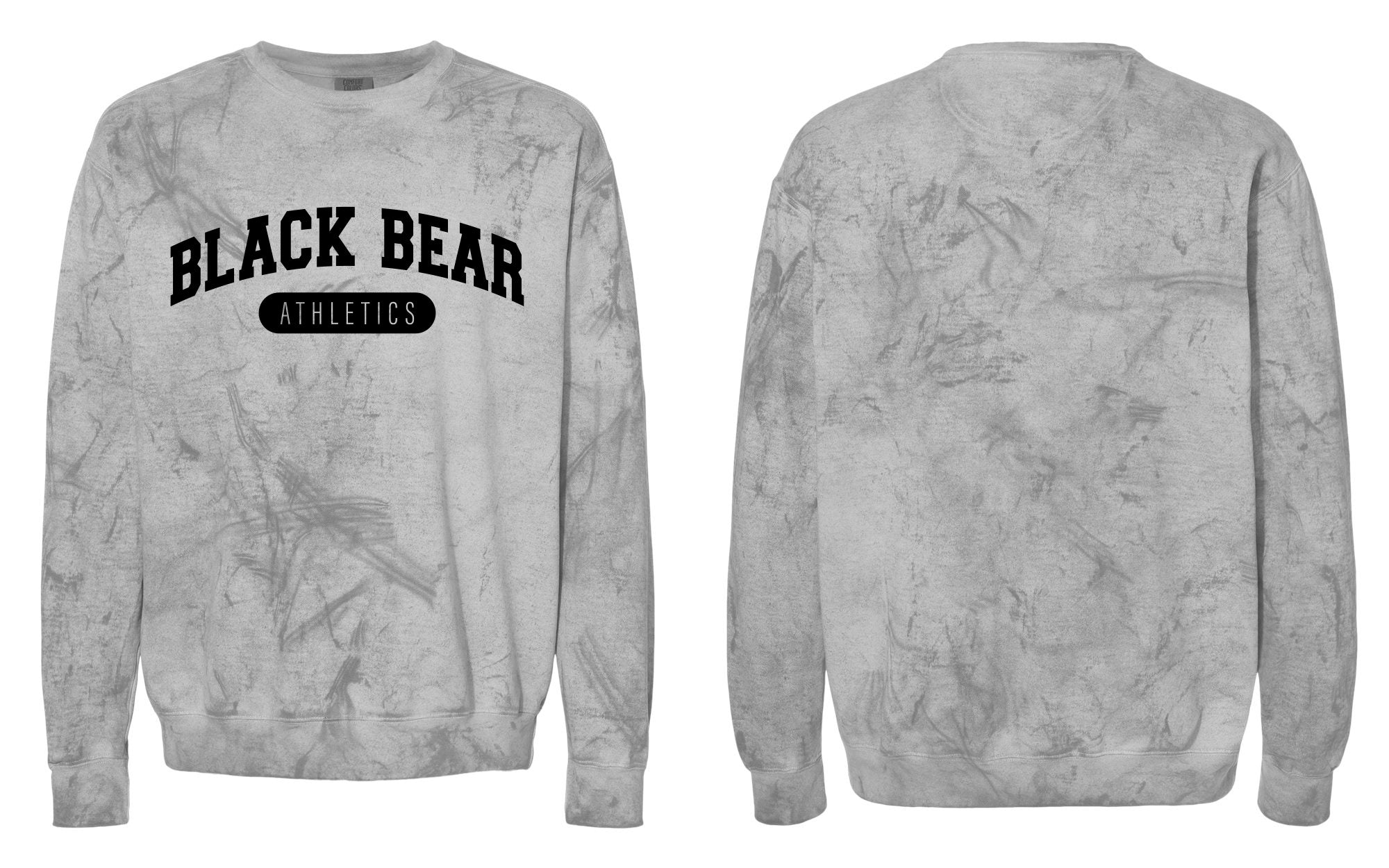 Black Bear Athletics Unisex Colorblast™ Crewneck Sweatshirt - 1545
