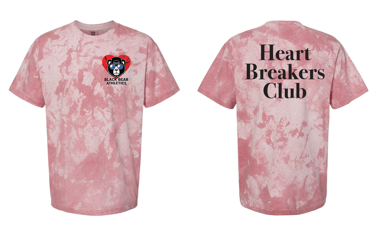Black Bear Athletics Heart Breakers Club Colorblast™ Heavyweight T-Shirt - 1745
