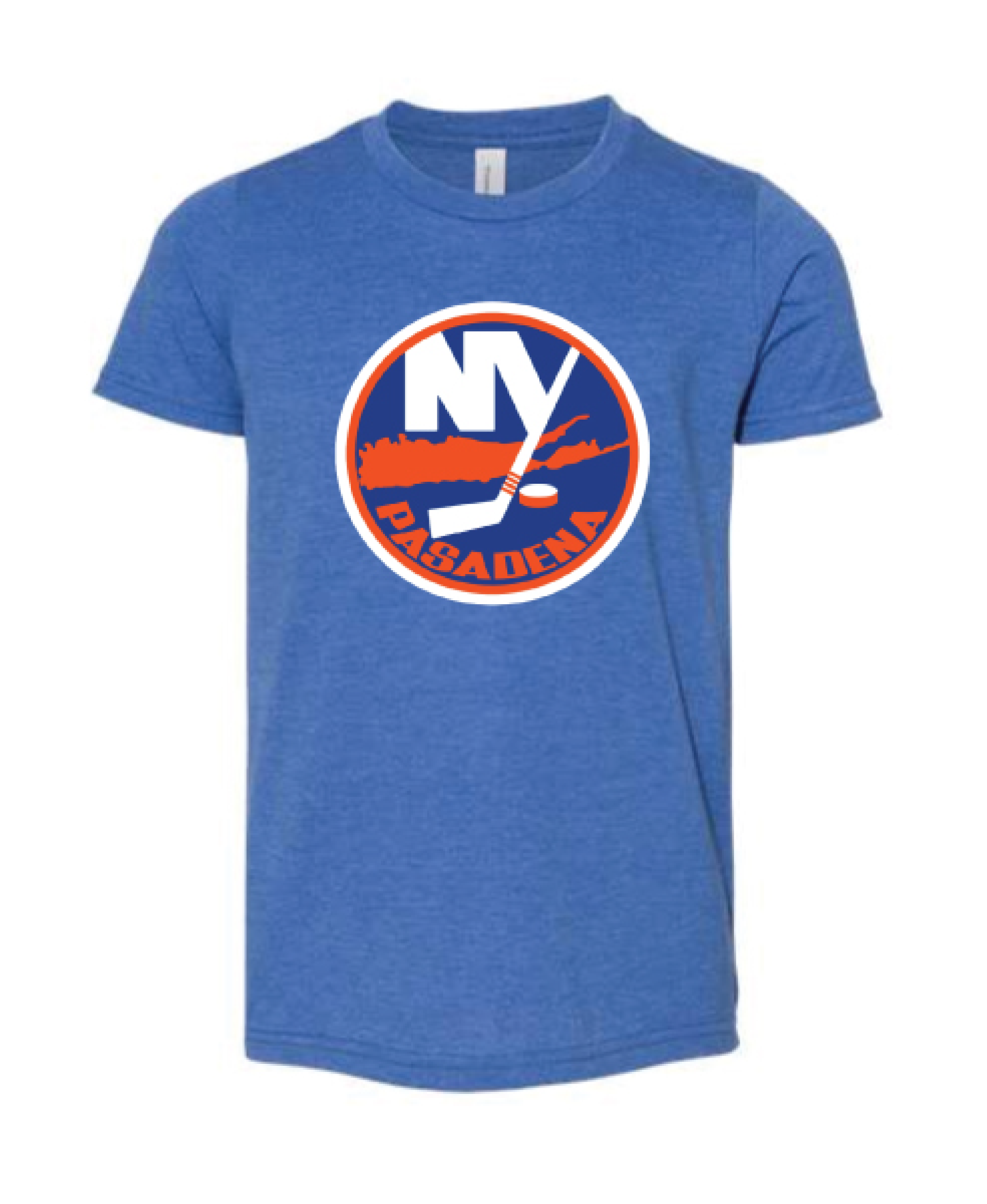 Pasadena Elementary Islanders 3001CVC/3001YCVC Heather Royal Blue