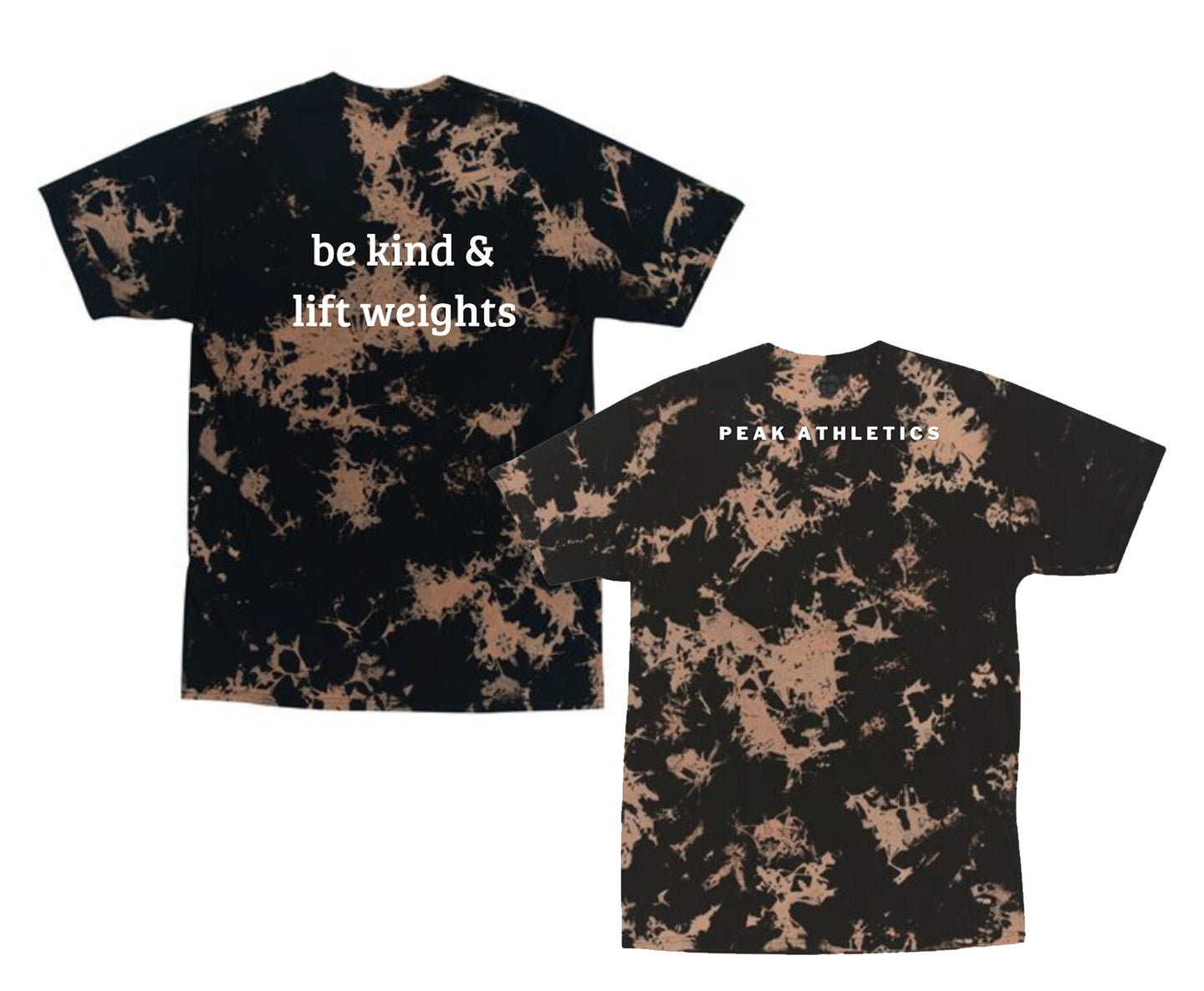 Peak 180 Be Kind Bleach Wash T-Shirt - 200BW