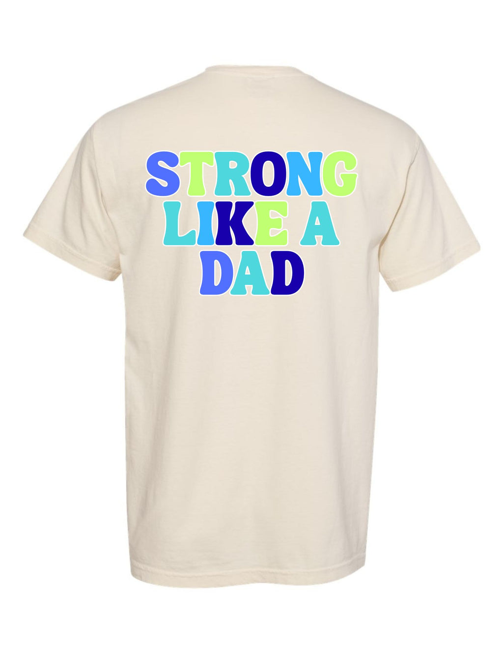 Peak 180 Strong Dad Club Unisex Garment-Dyed Heavyweight T-Shirt - 1717