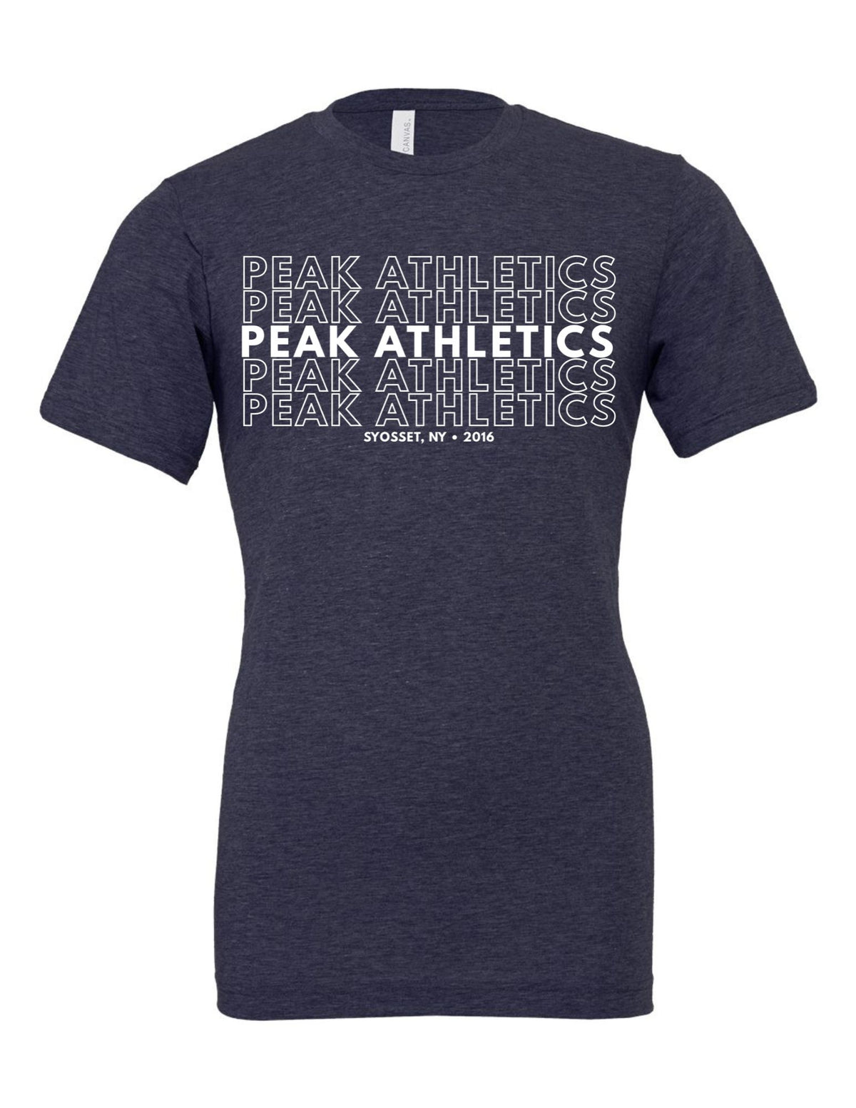 Peak 180 Caps Lock Bella + Canvas CVC Jersey Tee - 3001CVC