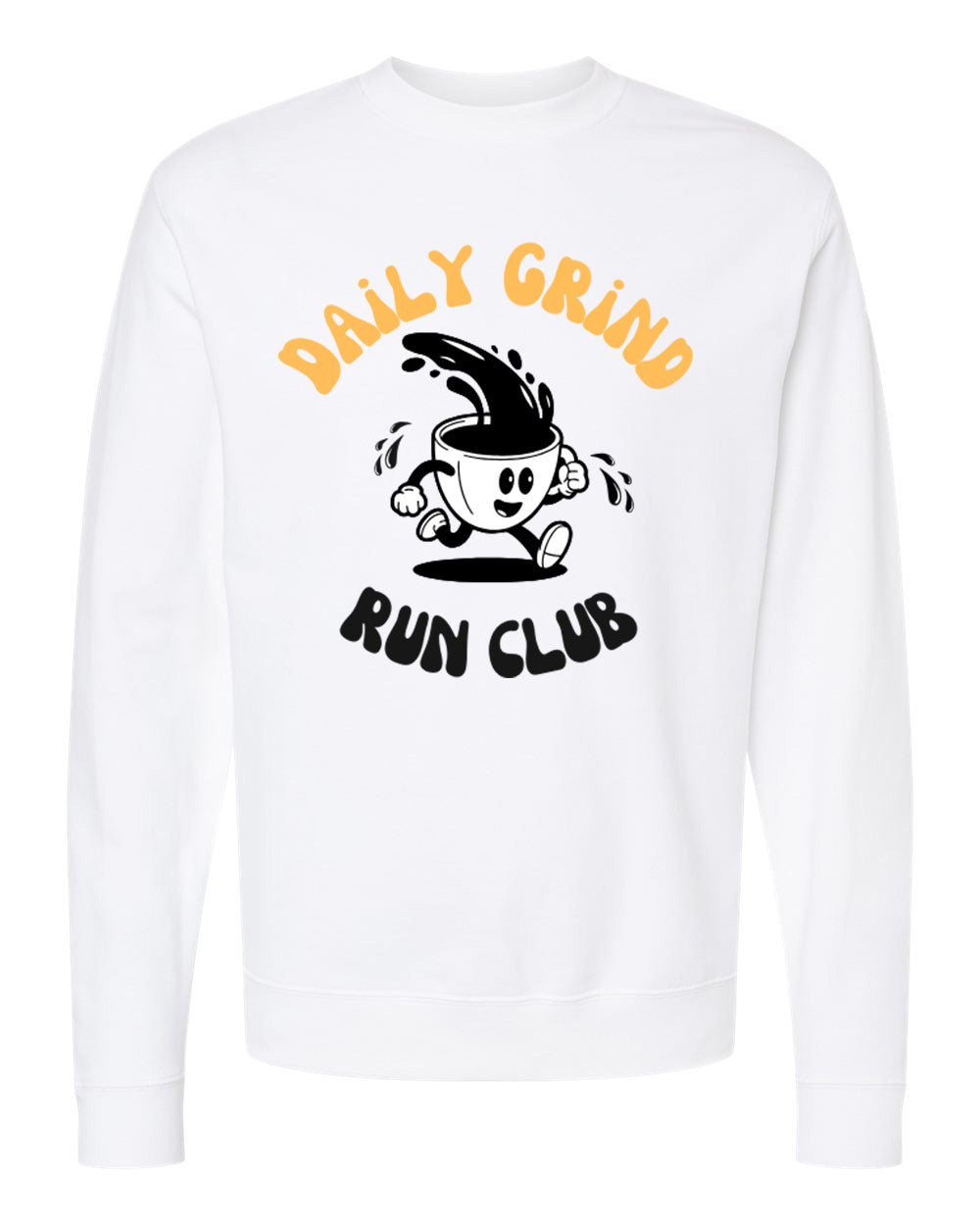 Daily Grind Run Club Midweight Crewneck Sweatshirt SS3000