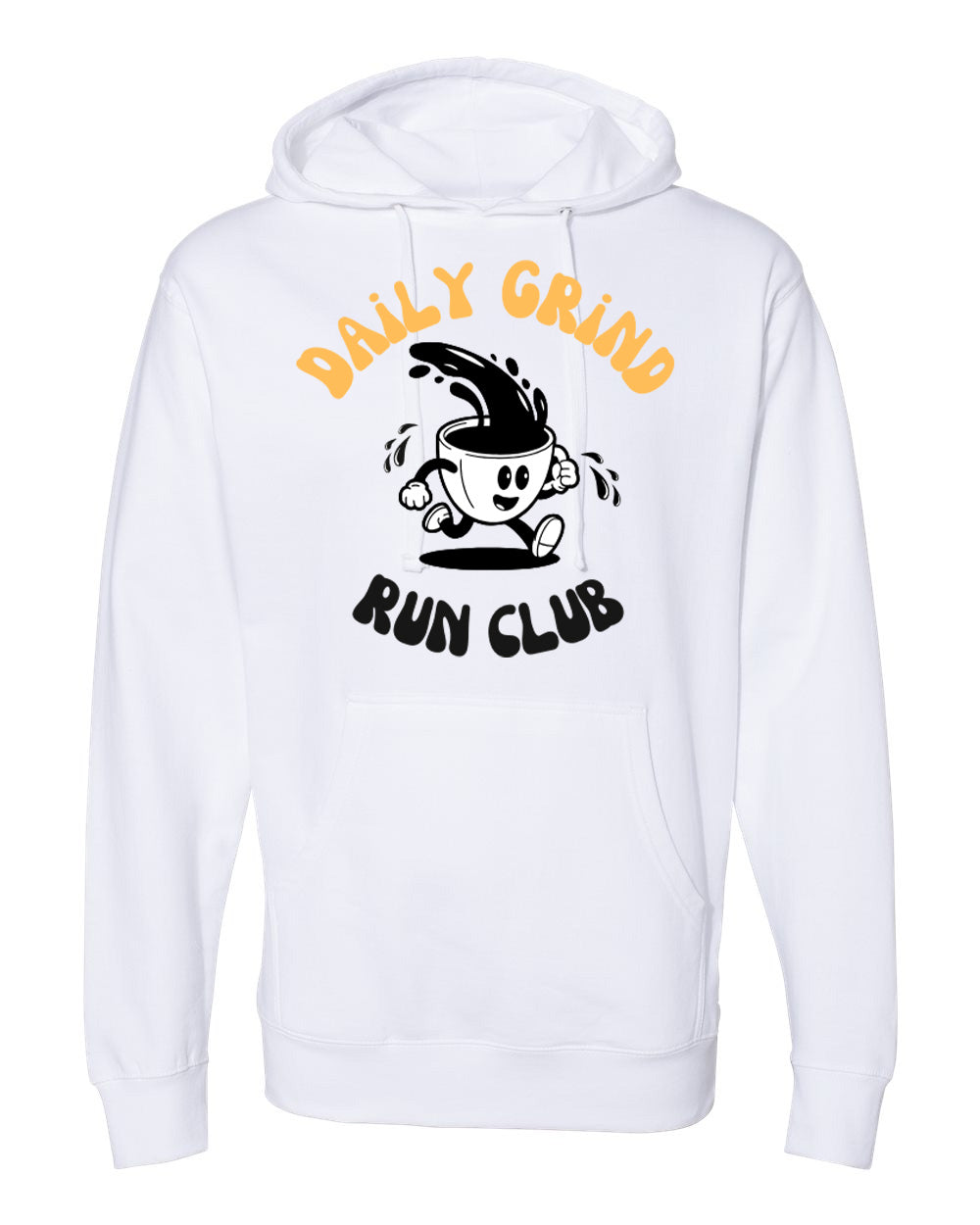 Daily Grind Run Club Midweight Hooded Sweatshirt SS4500
