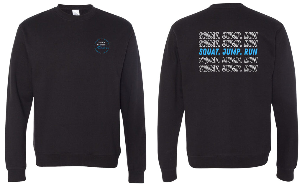 Below Parallel Crew Neck Sweatshirt