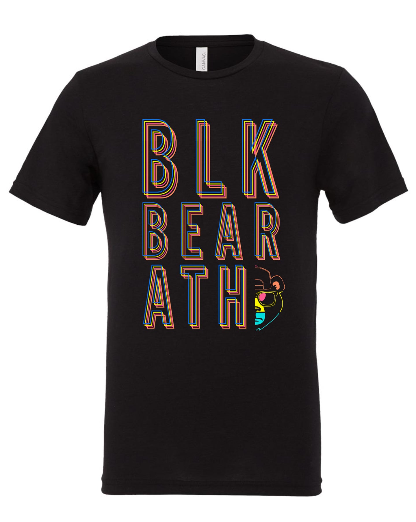 Black Bear Athletics Double Vision Men Tee 3413