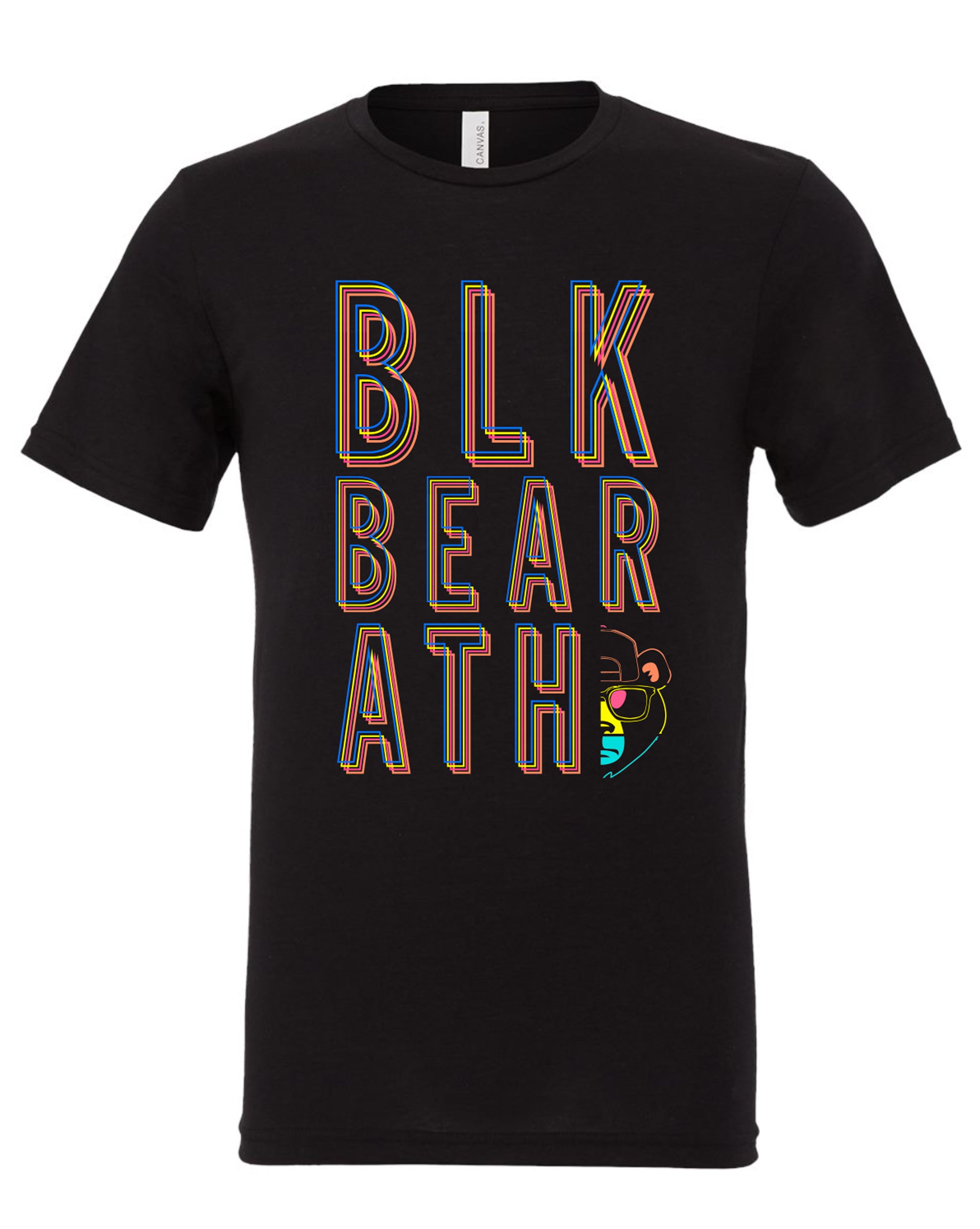 Black Bear Athletics Double Vision Men Tee 3413