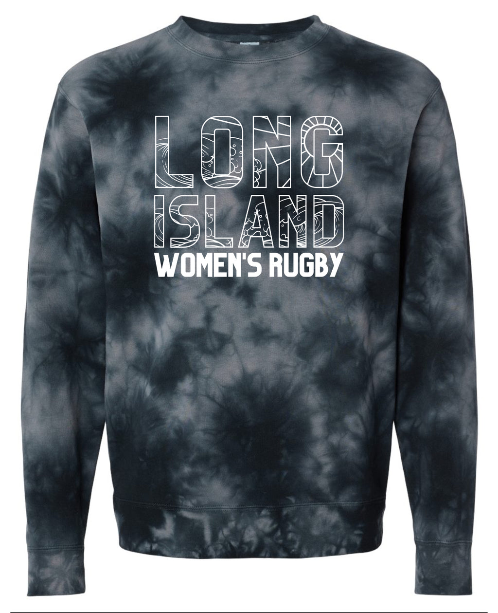 Women's Rugby Long Island Tie Dye Pullover