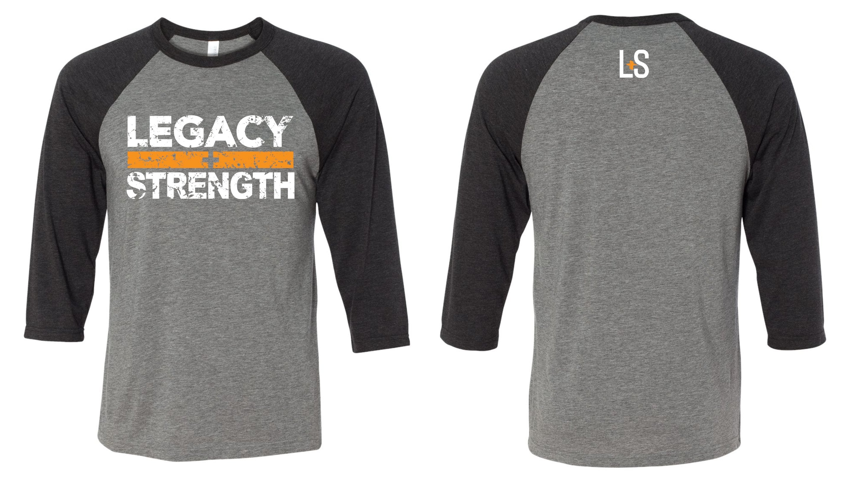 Legacy + Strength Unisex Raglan 3200