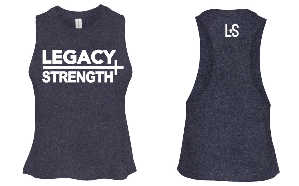 Legacy + Strength Ladies Cropped Muscle 6682