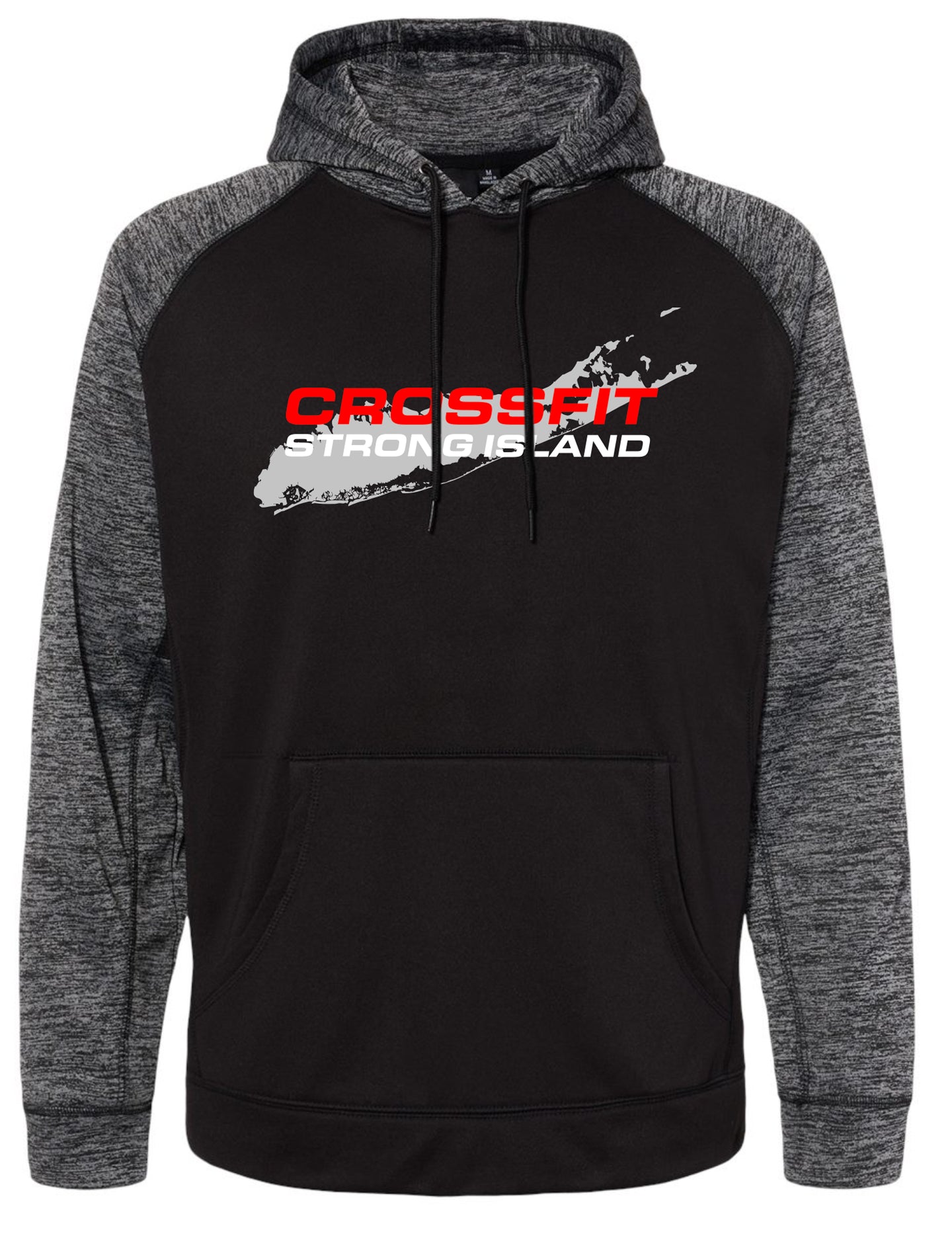 CrossFit Strong Island Performance Raglan Pullover Sweatshirt 8670