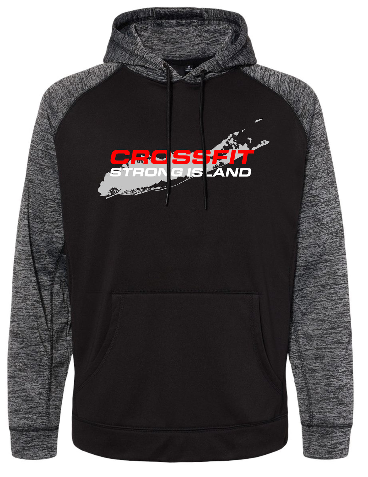 CrossFit Strong Island Performance Raglan Pullover Sweatshirt 8670