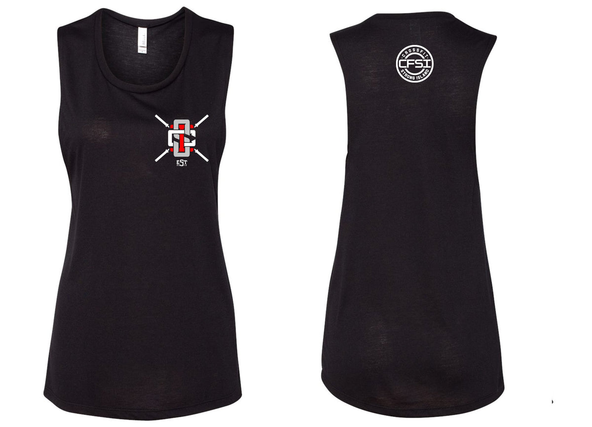 CrossFit Strong Island Ladies Muscle Tank 3 8803