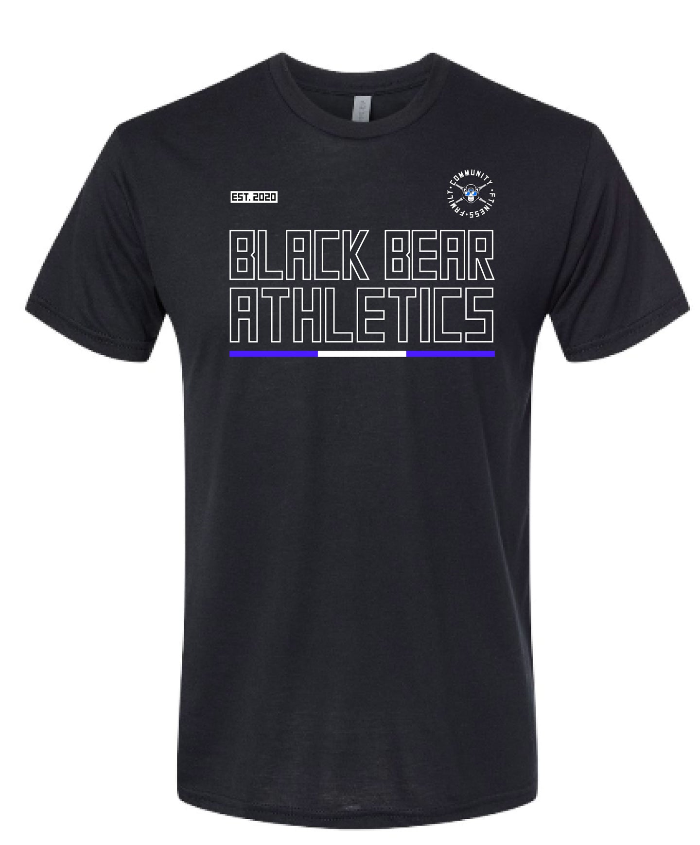 Black Bear Athletics Team Bear Men Tee