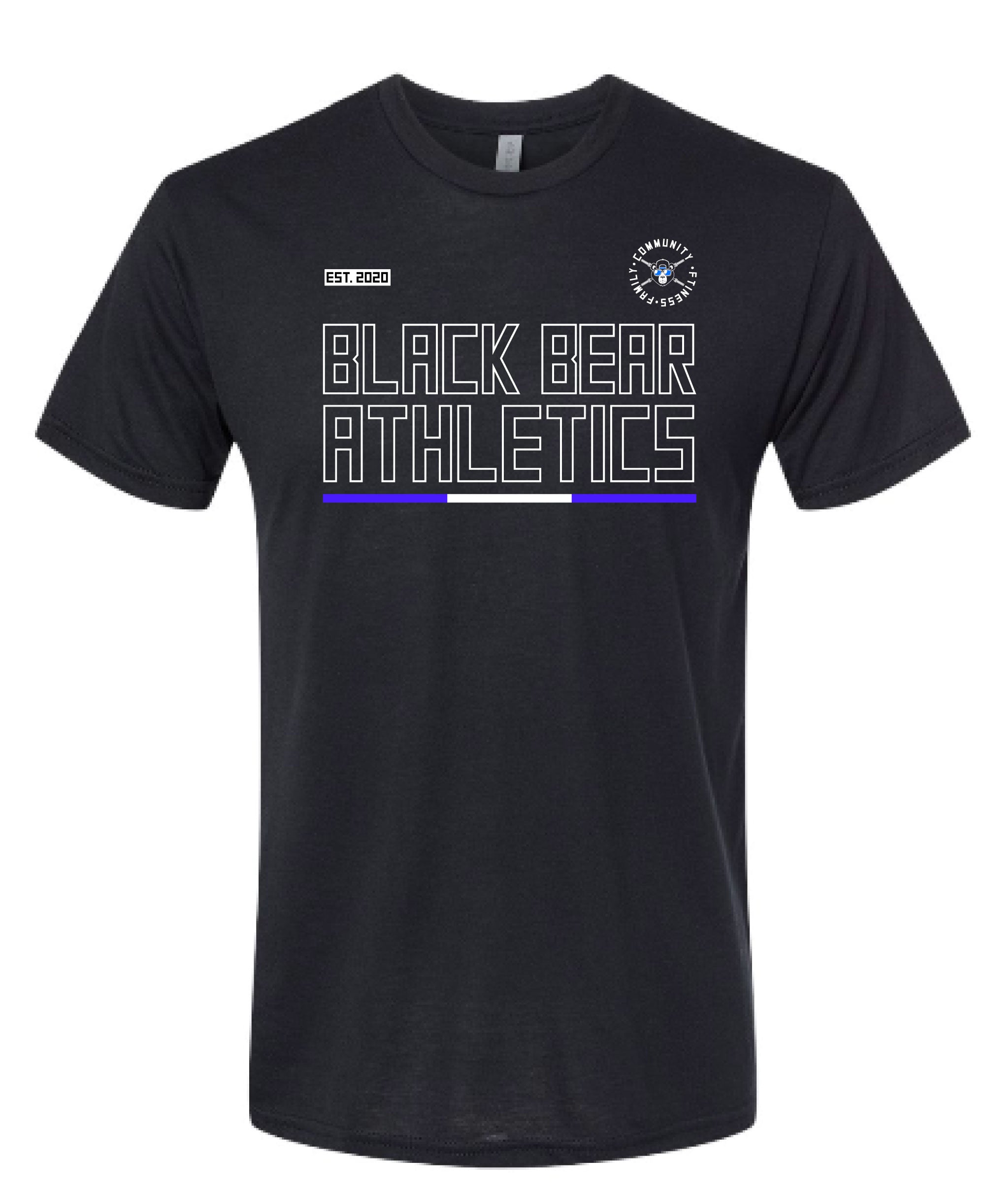 Black Bear Athletics Team Bear Men Tee